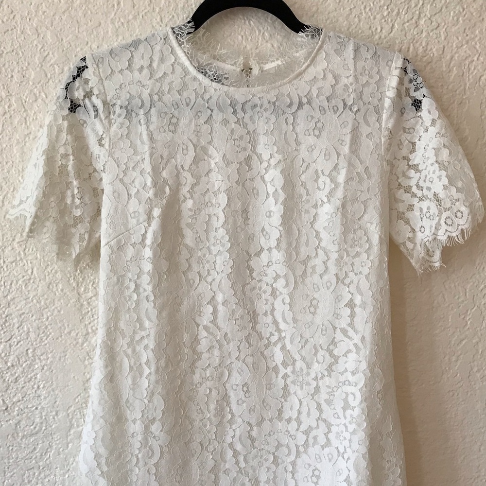 White dress